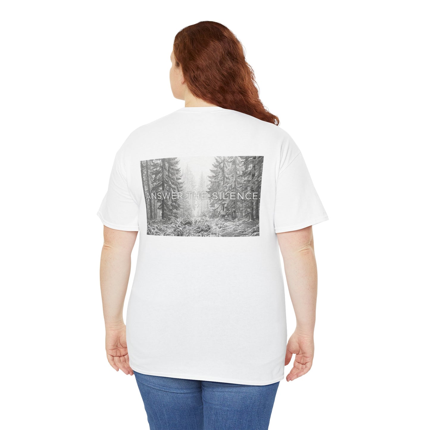 TERRAIN 'Power of Silence' Forest Graphic T-Shirt - Nature Photography Tee