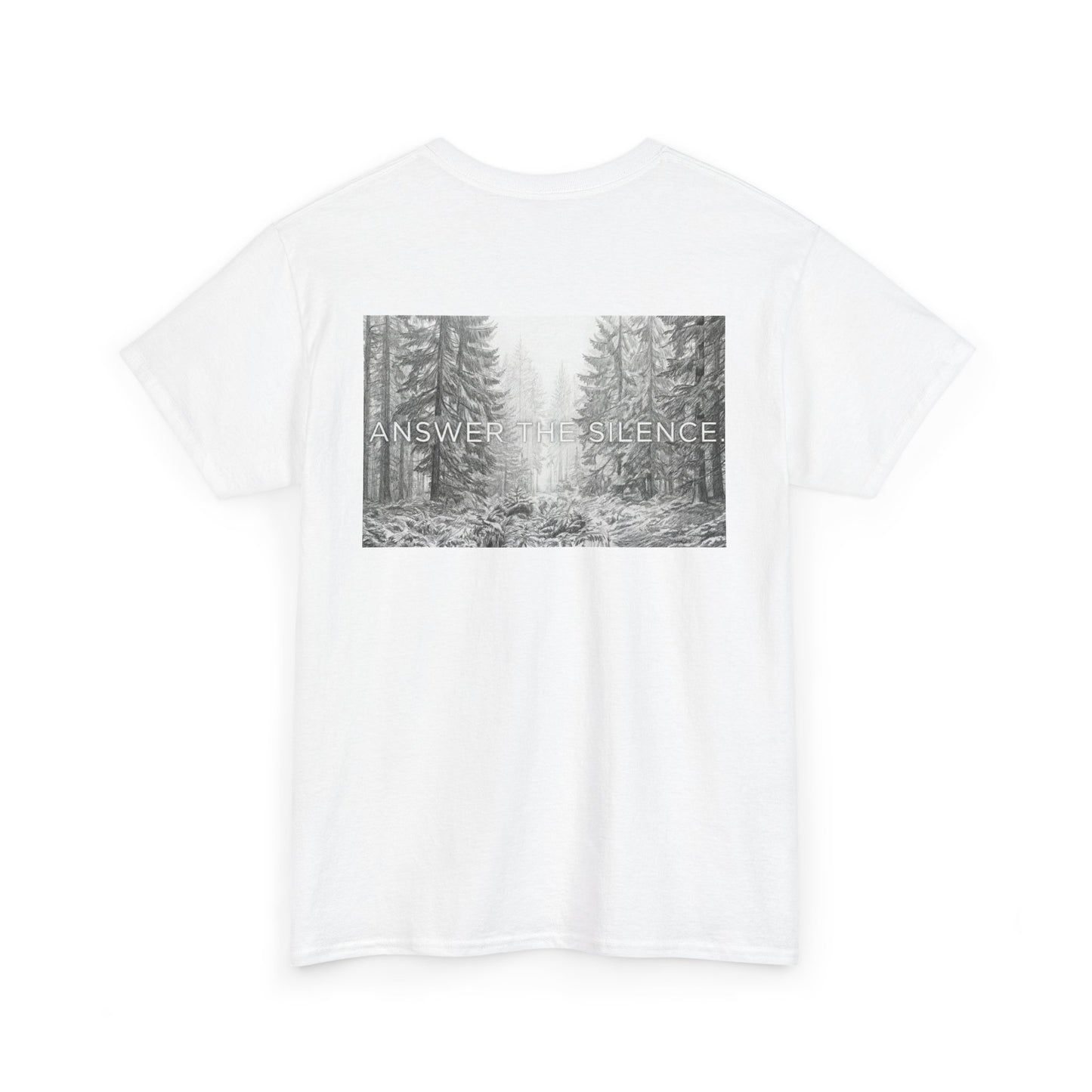 TERRAIN 'Power of Silence' Forest Graphic T-Shirt - Nature Photography Tee