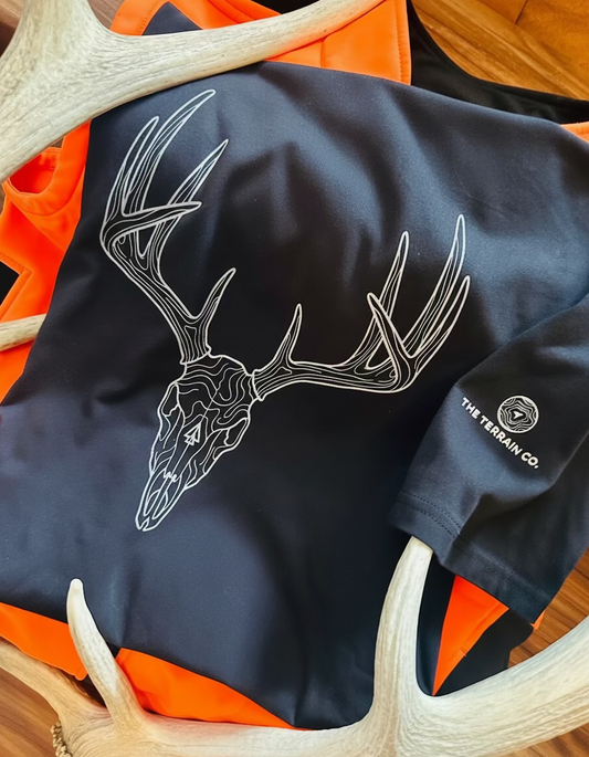 Buck Skull Graphic T-Shirt